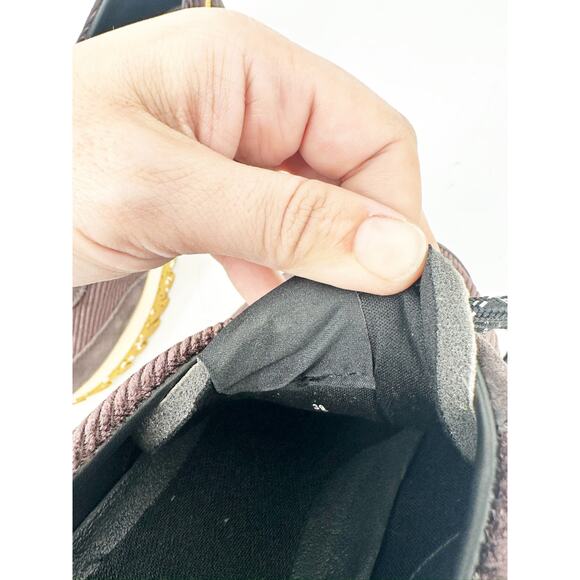 Rag & Bone Retro Runner Brown Ribbed Suede Low Top Sneakers Size 39 - Picture 5 of 7